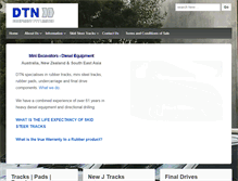 Tablet Screenshot of dtn.com.au