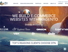 Tablet Screenshot of dtn.com.vn